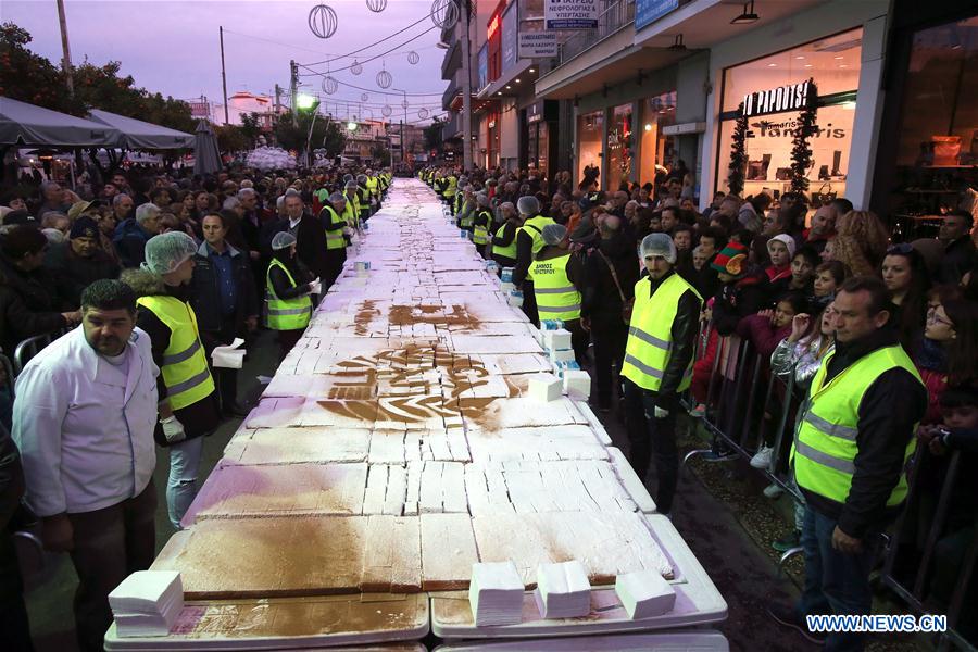 GREECE-ATHENS-NEW YEAR-CAKE