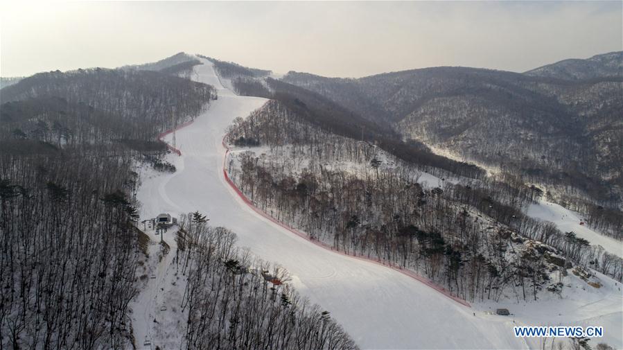 (SP)SOUTH KOREA-PYEONGCHANG-WINTER OLYMPIC GAMES-VENUES-PYEONGCHANG MOUNTAIN CLUSTER