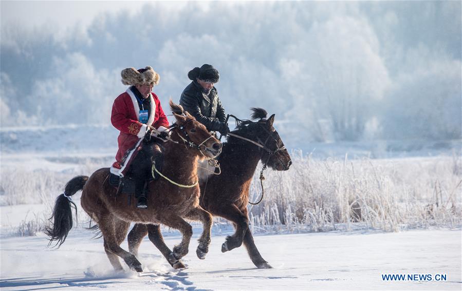 CHINA-XINJIANG-BURQIN-RIME FESTIVAL (CN)