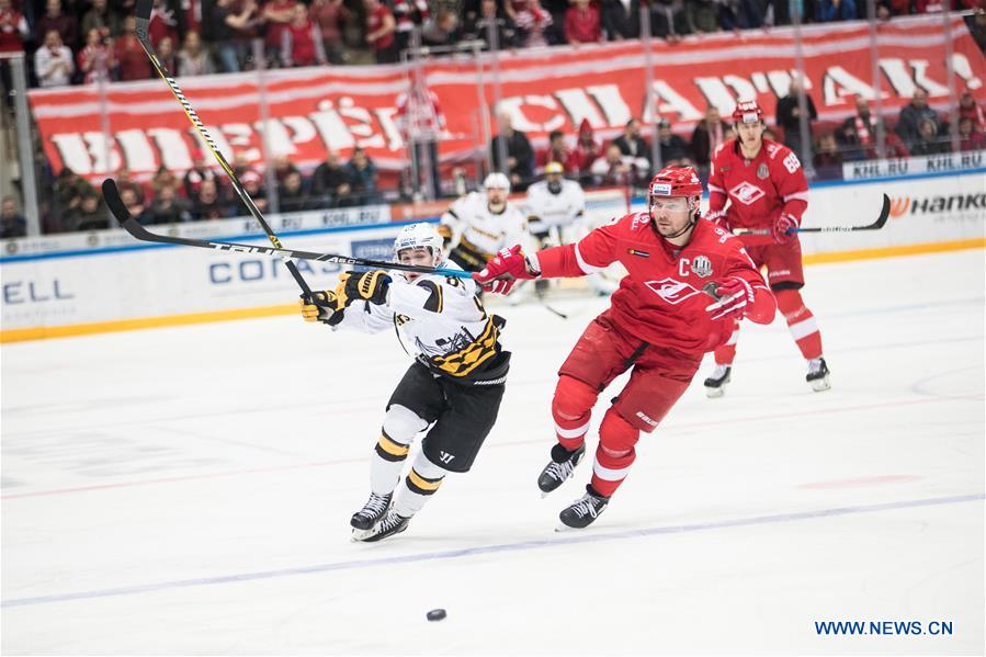 (SP)RUSSIA-MOSCOW-ICE HOCKEY-KHL-SPARTAK VS SEVERSTAL