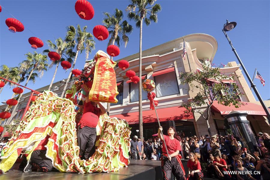 U.S.-LOS ANGELES-CHINESE NEW YEAR-CELEBRATION