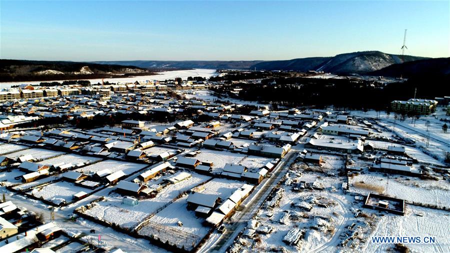 CHINA-HEILONGJIANG-MOHE-BEIJI VILLAGE-SCENERY (CN)