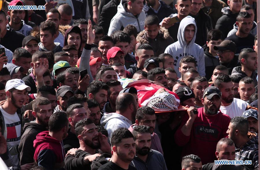 MIDEAST-JENIN-FUNERAL