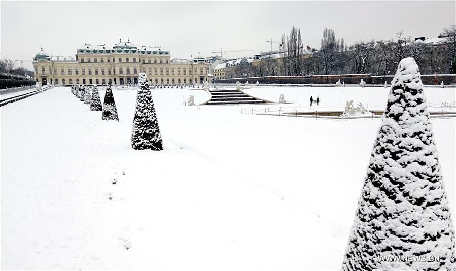 AUSTRIA-VIENNA-SNOW