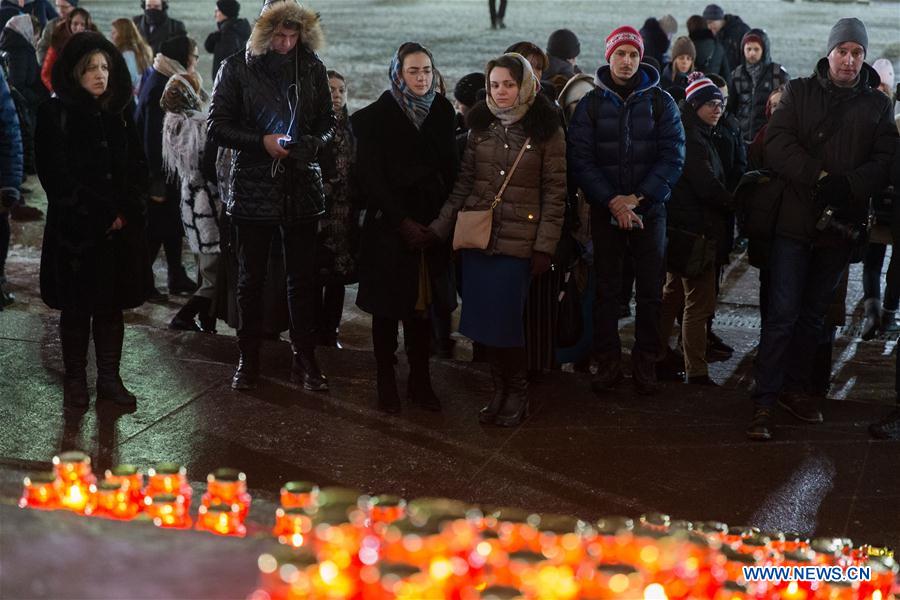 RUSSIA-MOSCOW-AIR CRASH-MOURNING