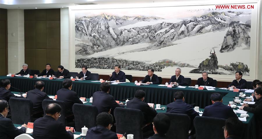 CHINA-SICHUAN-XI JINPING-SYMPOSIUM-POVERTY ALLEVIATION (CN)