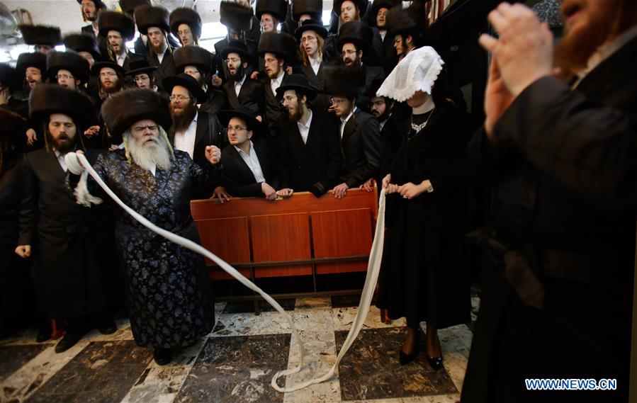 ISRAEL-BNEY BRAQ-ULTRA-ORTHODOX JEW-WEDDING