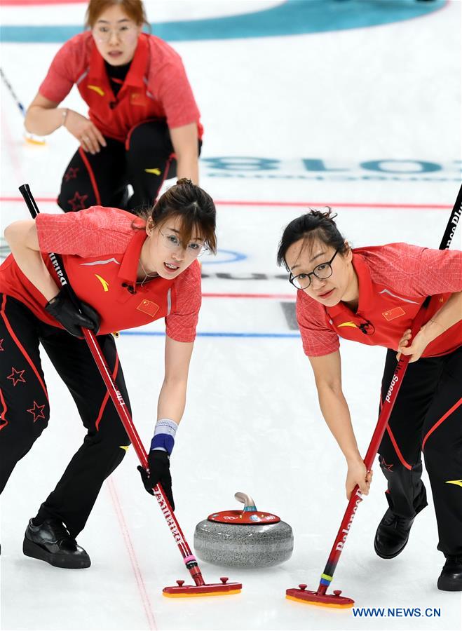 (SP)OLY-SOUTH KOREA-PYEONGCHANG-CURLING-WOMEN-ROUND ROBIN-CHN VS KOR 