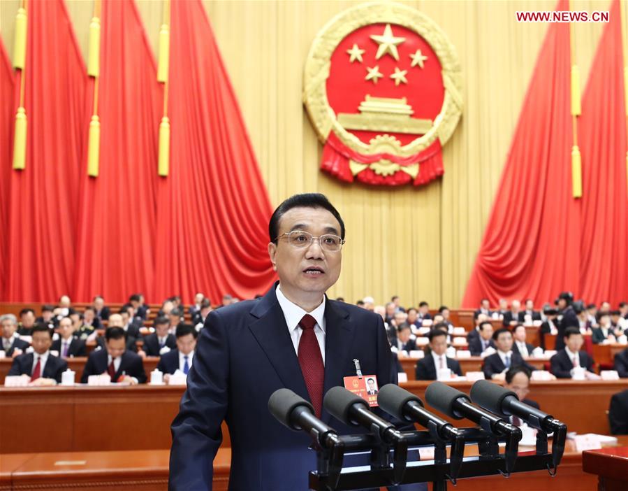 (TWO SESSIONS)CHINA-BEIJING-LI KEQIANG-NPC-OPENING (CN)