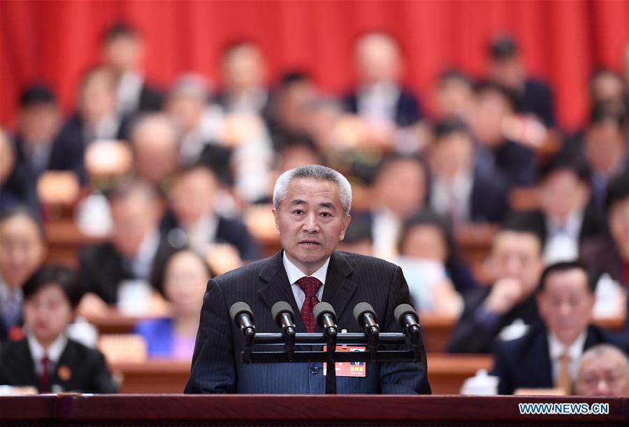 (TWO SESSIONS)CHINA-BEIJING-CPPCC-THIRD PLENARY MEETING (CN)