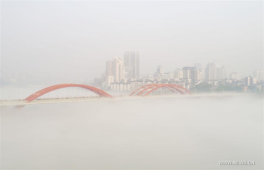 #CHINA-GUANGXI-ADVECTION FOG (CN)