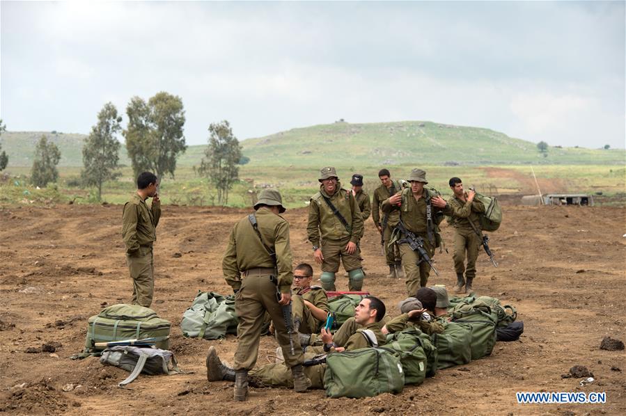 MIDEAST-GOLAN HEIGHTS-IDF-ALERT