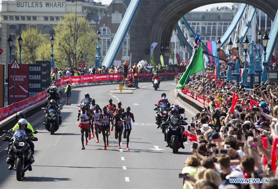 (SP)BRITAIN-LONDON-MARATHON 2018