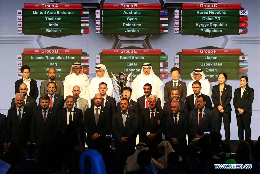 (SP)UAE-DUBAI-SOCCER-AFC-ASIAN CUP-FINAL DRAW