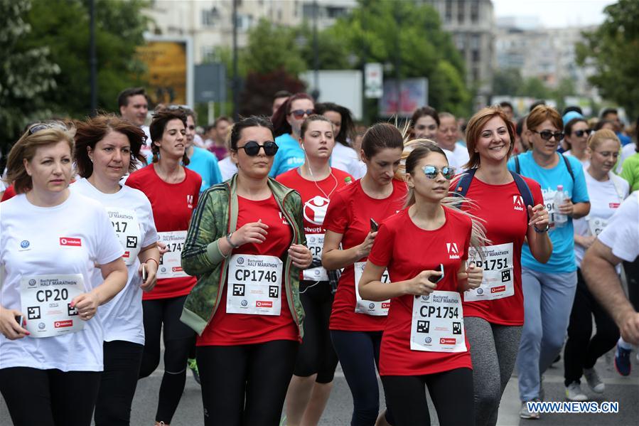 (SP)ROMANIA-BUCHAREST-HALF-MARATHON-POPULAR RACE