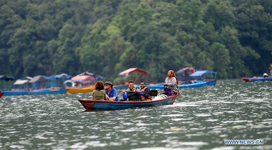 NEPAL-POKHARA-FEWA LAKE-TOURISM