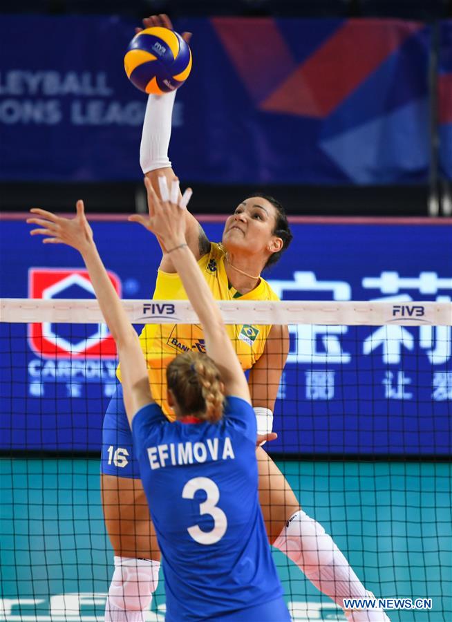 (SP)CHINA-JIANGMEN-VOLLEYBALL-FIVB NATIONS LEAGUE-WOMEN (CN)