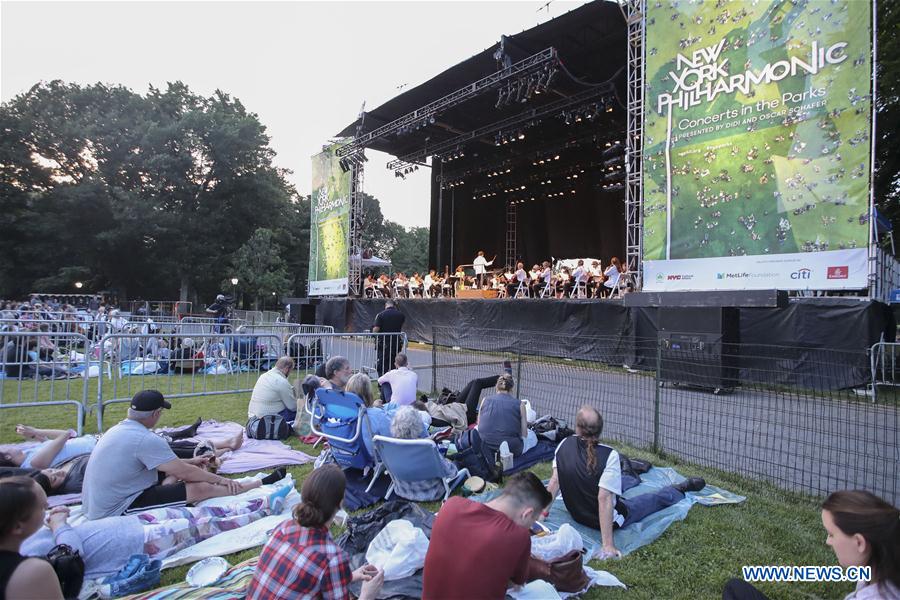 U.S.-NEW YORK-CENTRAL PARK-NEW YORK PHILHARMONIC-OUTDOOR CONCERT