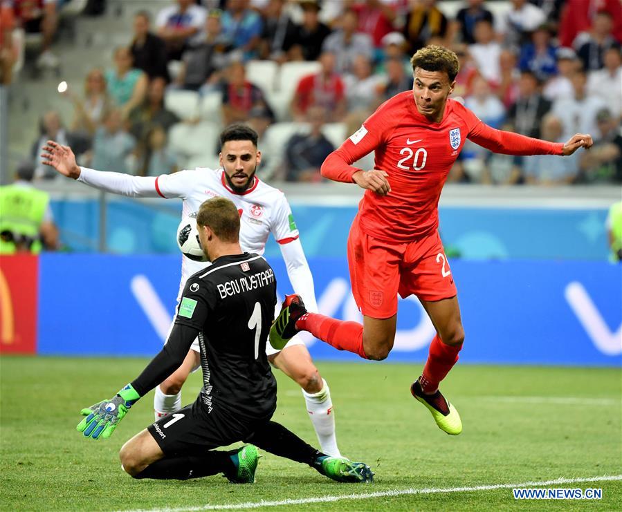 (SP)RUSSIA-VOLGOGRAD-2018 WORLD CUP-GROUP G-TUNISIA VS ENGLAND