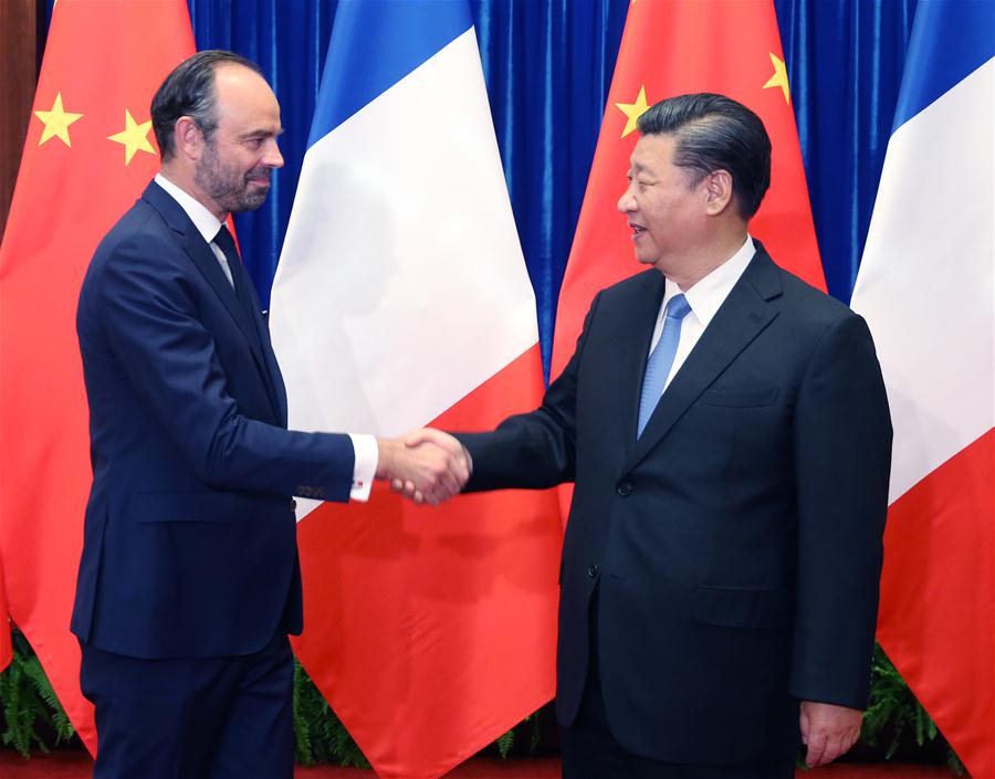 CHINA-BEIJING-XI JINPING-FRENCH PM-MEETING (CN)