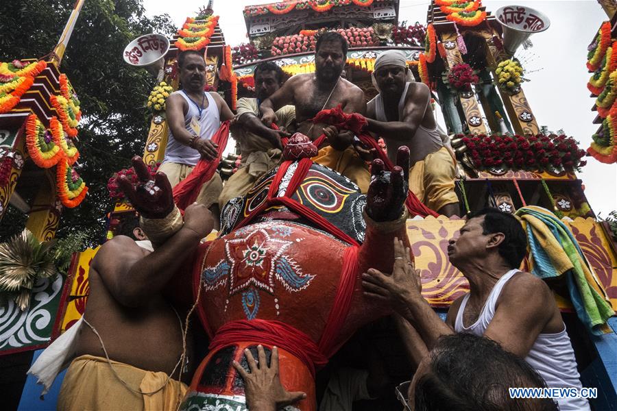 INDIA-KOLKATA-RATHA YATRA-FESTIVAL