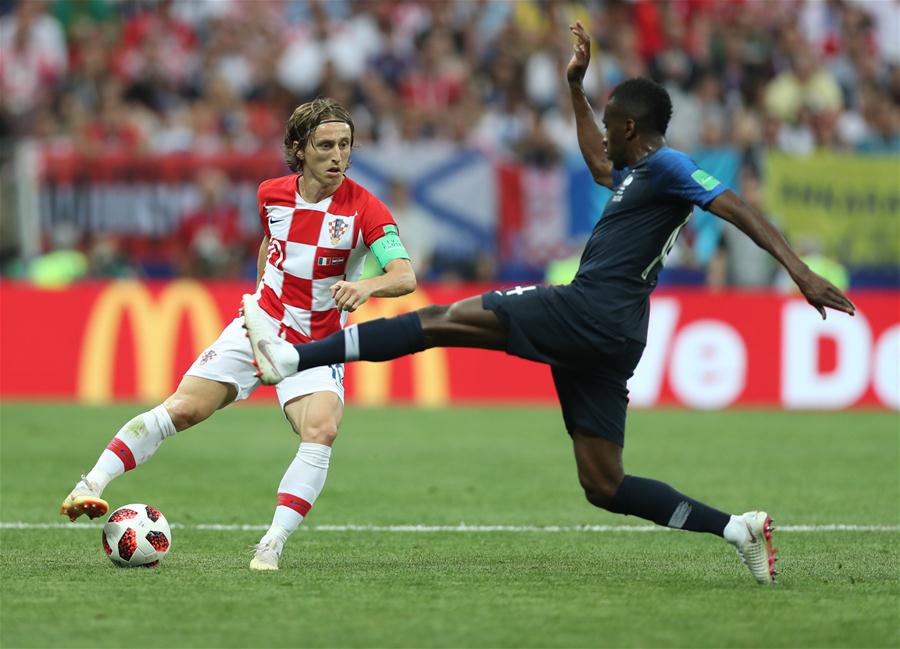 (SP)RUSSIA-MOSCOW-2018 WORLD CUP-FINAL-FRANCE VS CROATIA