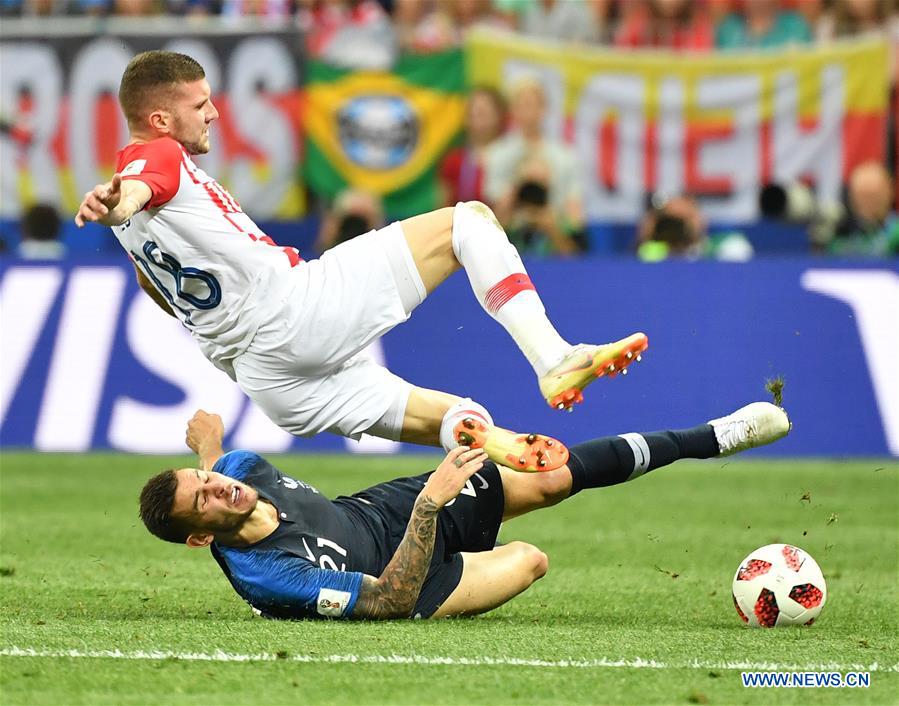 (SP)RUSSIA-MOSCOW-2018 WORLD CUP-FINAL-FRANCE VS CROATIA