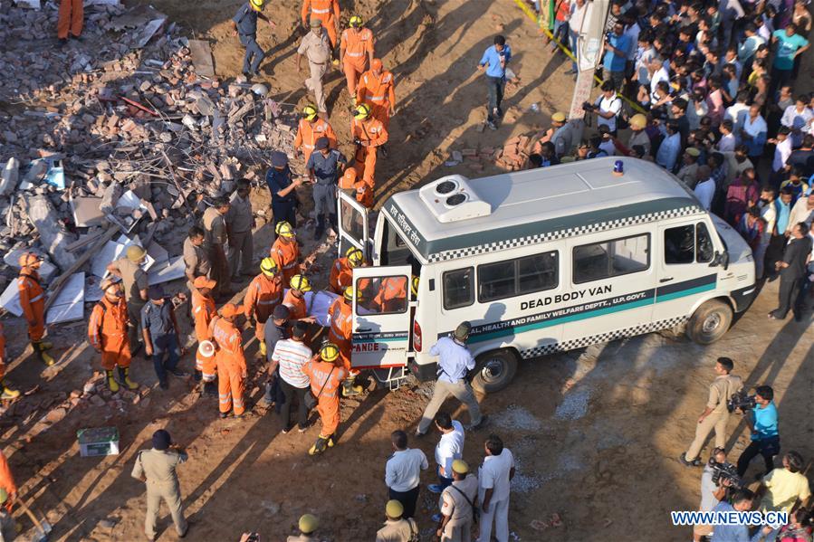 INDIA-GREATER NOIDA-BUILDING COLLAPSE