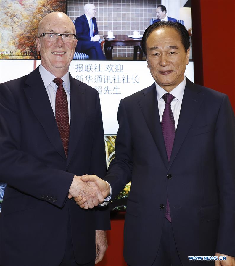 BRITAIN-LONDON-XINHUA-COOPERATION-AP-PA