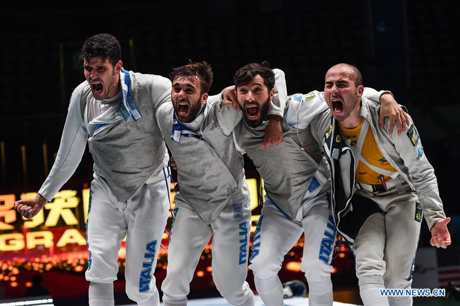 (SP)CHINA-JIANGSU-WUXI-FENCING-WORLD CHAMPIONSHIPS (CN)