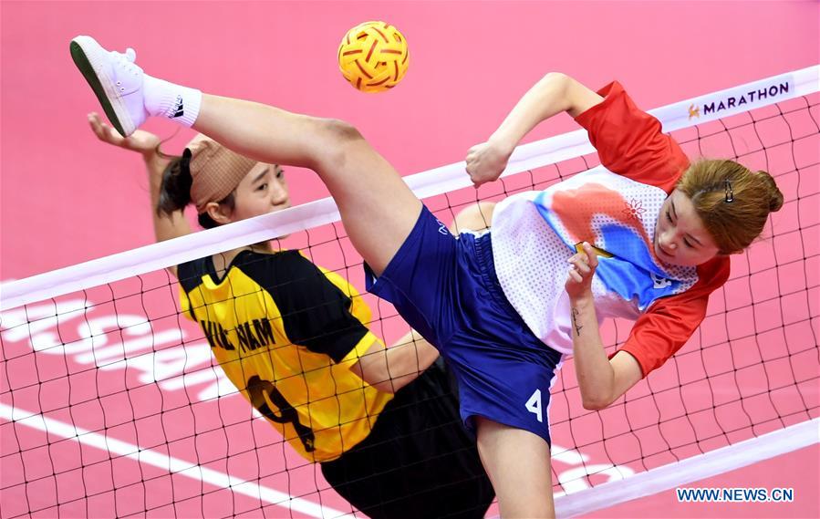 (SP)INDONESIA-PALEMBANG-ASIAN GAMES-SEPAKTAKRAW