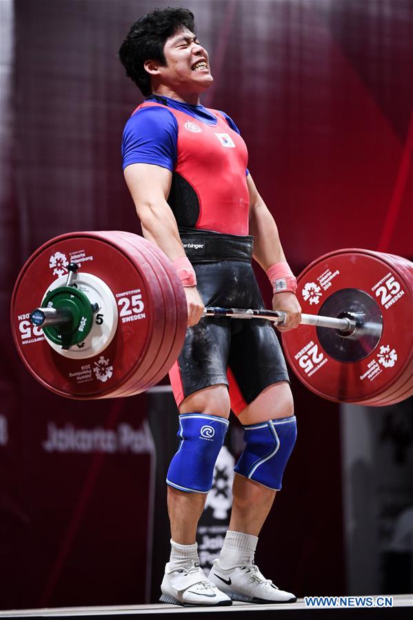 (SP)INDONESIA-JAKARTA-ASIAN GAMES-WEIGHTLIFTING