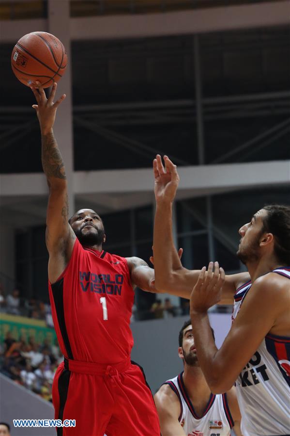 (SP)CHINA-WENG'AN-BASKETBALL-2018 WENG'AN INTERNATIONAL MEN'S BASKETBALL CHAMPIONSHIP