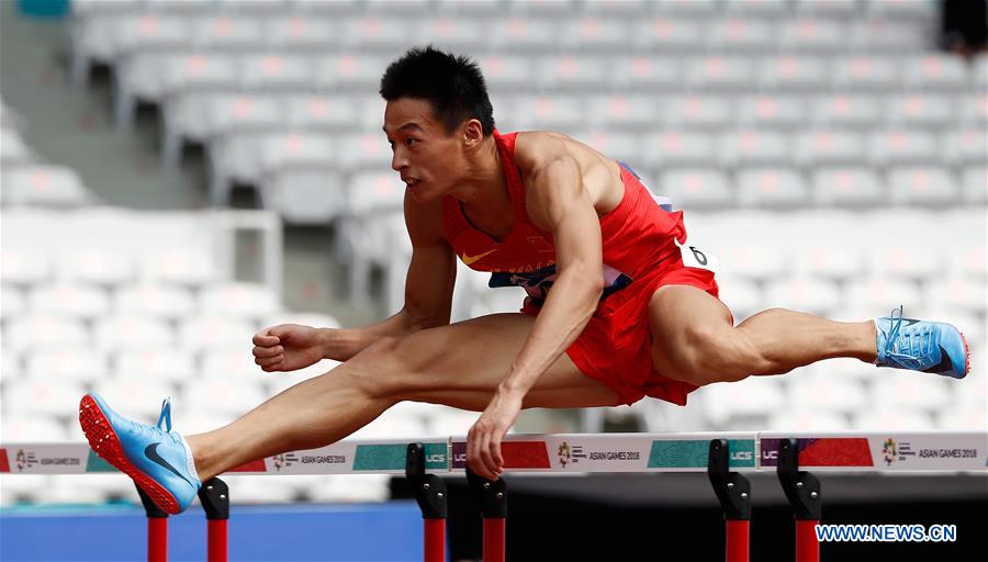 (SP)INDONESIA-JAKARTA-ASIAN GAMES-ATHLETICS-MEN'S DECATHLON