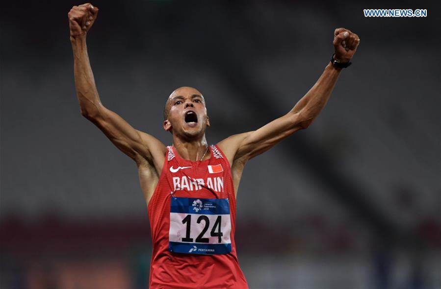 (SP)INDONESIA-JAKARTA-ASIAN GAMES-ATHLETICS-MEN'S 10000M FINAL