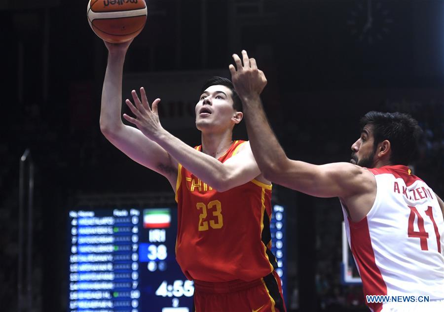 (SP)INDONESIA-JAKARTA-ASIAN GAMES-MEN'S BASKETBALL FINAL-CHINA VS IRAN