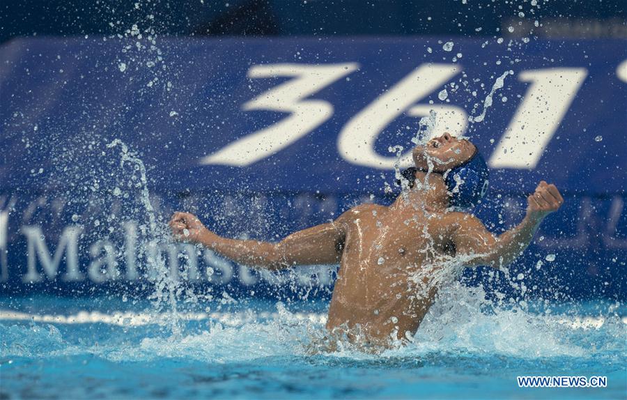 (SP)INDONESIA-JAKARTA-ASIAN GAMES-WATER POLO-MEN'S