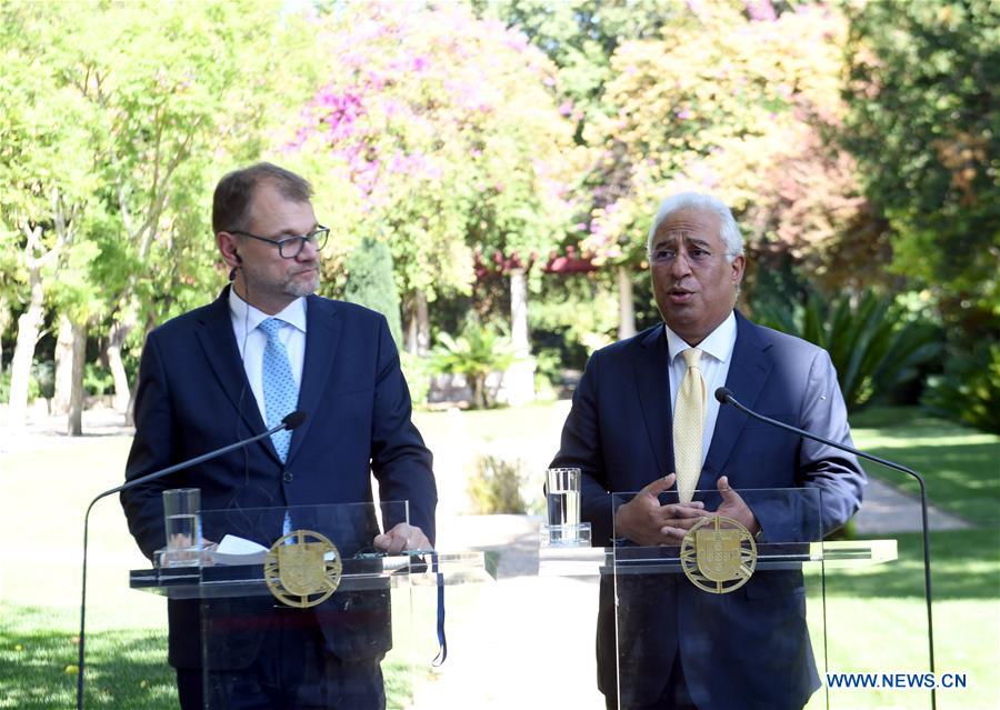 PORTUGAL-LISBON-FINLAND-PM-MEET