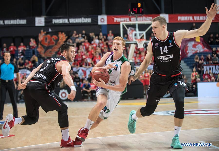 (SP)LITHUANIA-VILNIUS-BASKETBALL-EUROCUP-RYTAS VILNIUS VS UNICAJA MALAGA