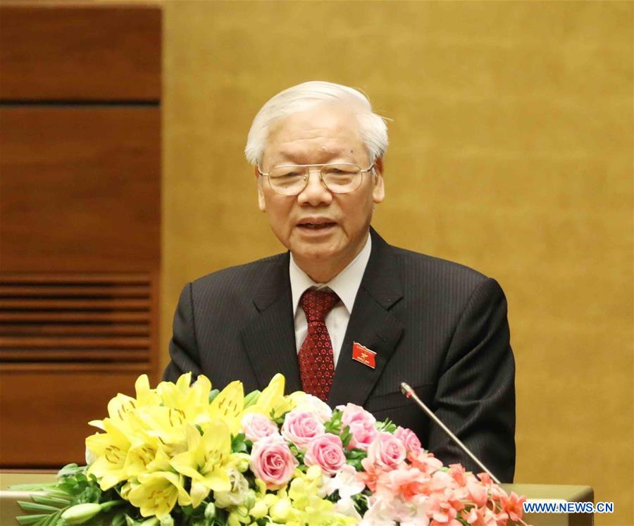 VIETNAM-HANOI-NEWLY ELECTED PRESIDENT-NGUYEN PHU TRONG