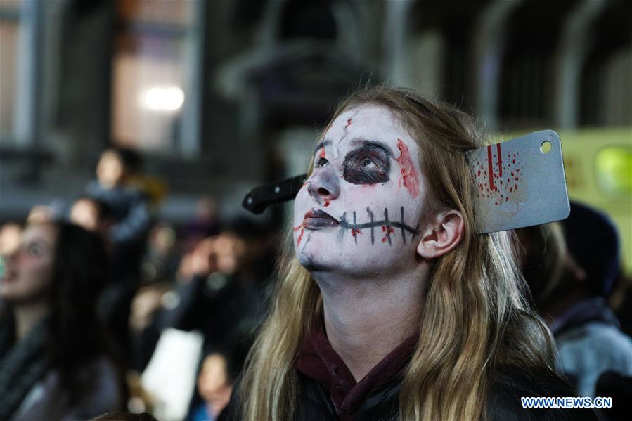 BELGIUM-BRUSSELS-HALLOWEEN-PARADE