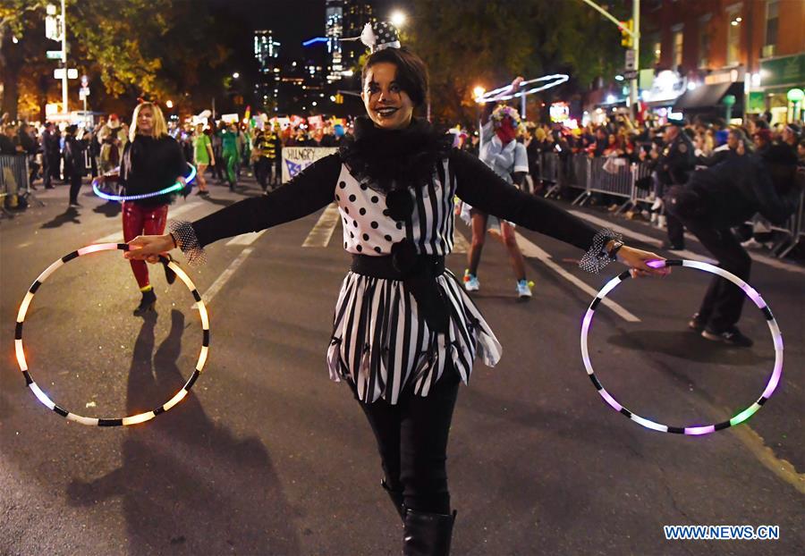 U.S.-NEW YORK-HALLOWEEN PARADE