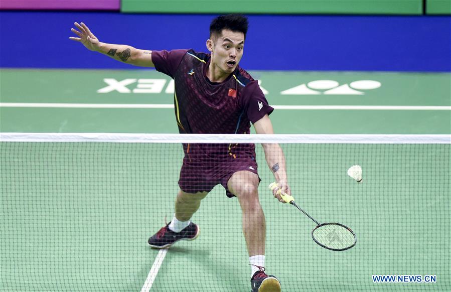 (SP)CHINA-HONG KONG-BADMINTON-LIN DAN