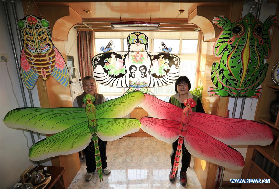 #CHINA-SHIJIAZHUANG-KITES MAKING (CN)