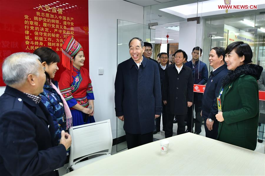 CHINA-GUANGXI-YOU QUAN-CENTRAL DELEGATION-VISIT (CN)