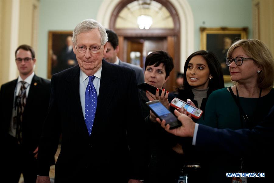 U.S.-WASHINGTON D.C.-SENATE-MITCH MCCONNELL