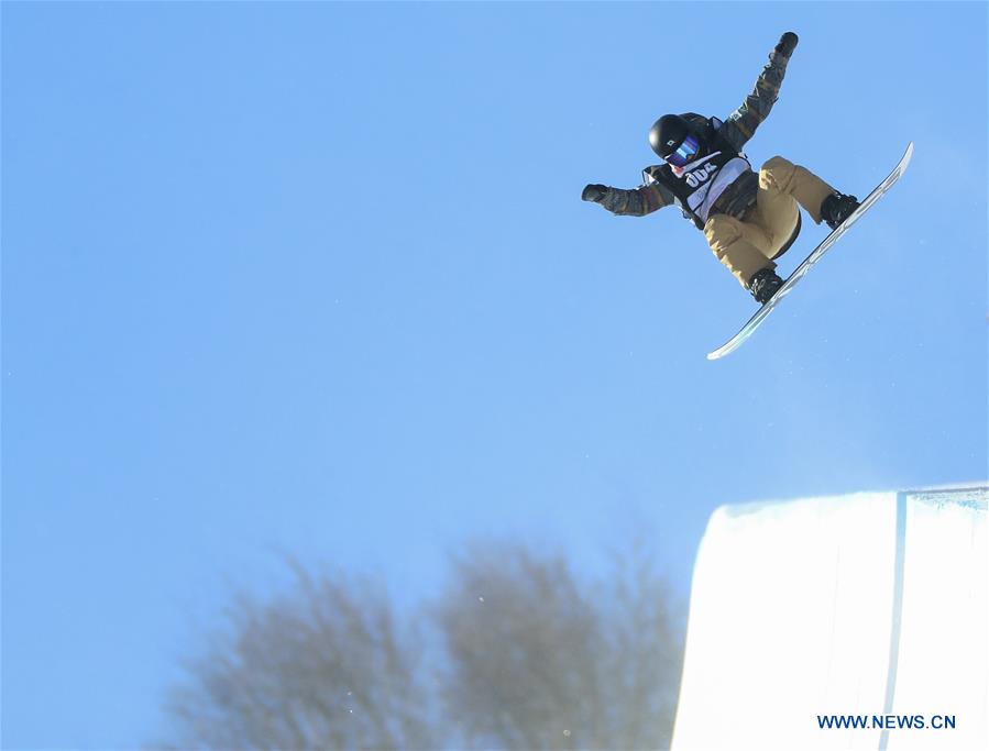 (SP)CHINA-HEBEI-CHONGLI-FIS SNOWBOARD WORLD CUP-HALFPIPE