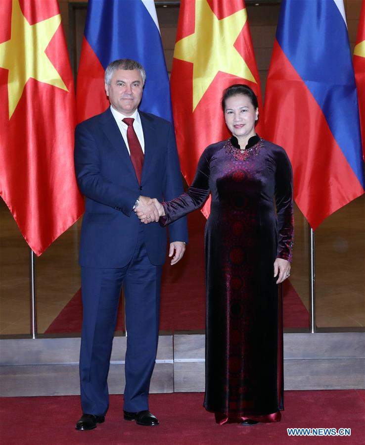 VIETNAM-HANOI-CHAIRMAN OF THE RUSSIAN STATE DUMA-VISIT