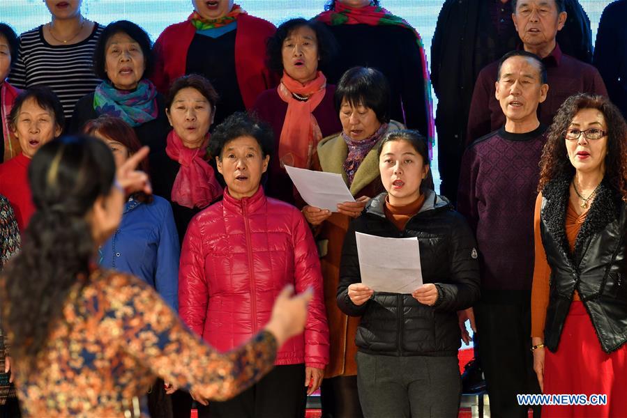 CHINA-SHANXI-RURAL LIFE-POVERTY ALLEVIATION-CHOIR (CN)