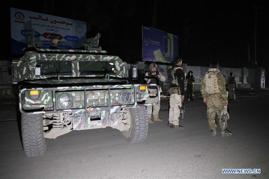 AFGHANISTAN-HERAT-POLICE STATION-ATTACK